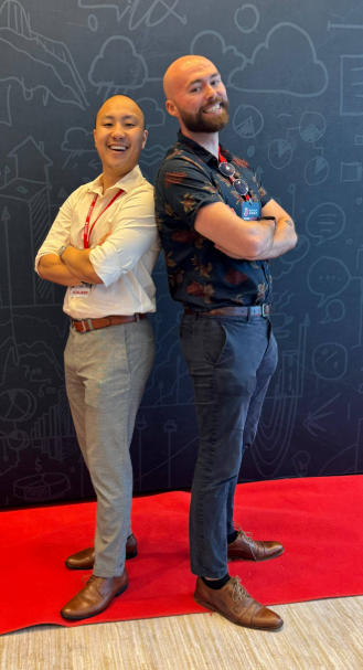 Jimmy Hong and Joshua Grootenboer, founders of LaunchPoint Media