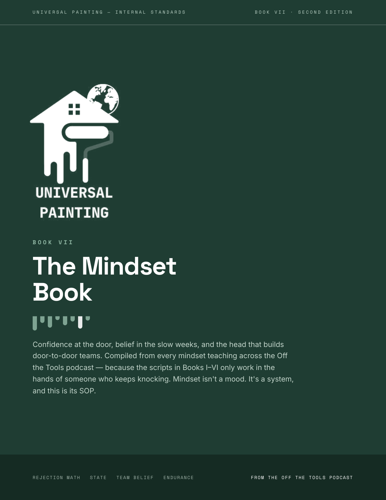 Cover of Book VII — The Mindset Book
